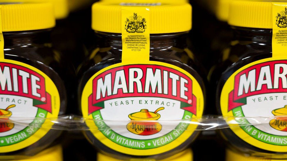 Jars of Marmite