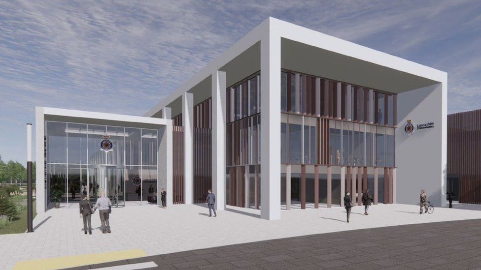 Artist impression of the new Police headquarters