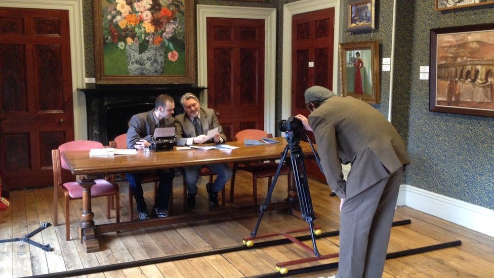 Tredegar film tells how 'towns were split' during World War One BBC News