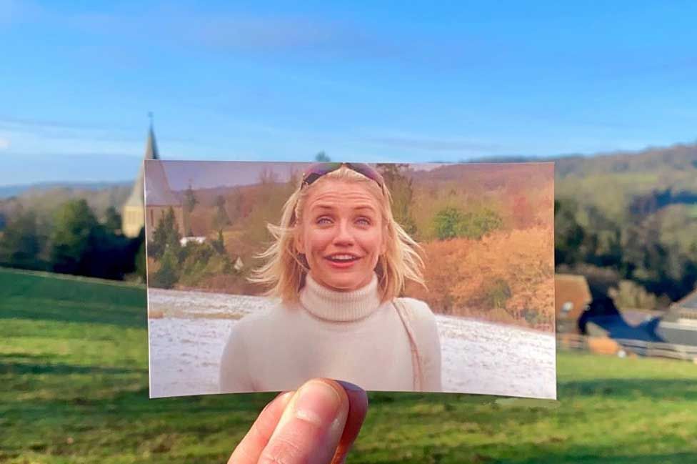 Cameron Diaz in The Holiday in Shere, Surrey