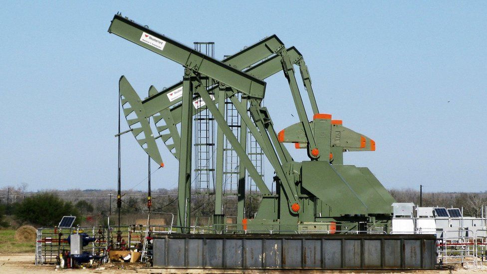 Oil well in South Texas