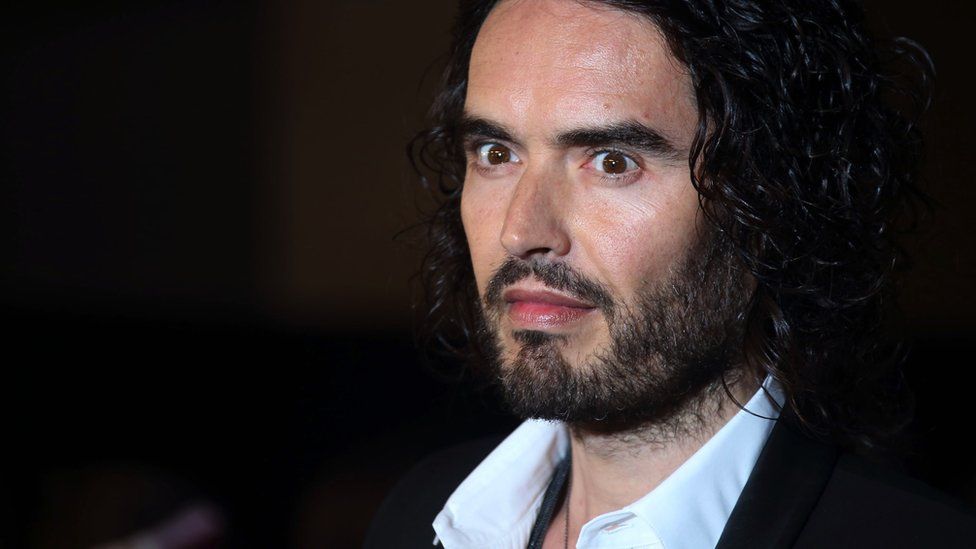 File photograph of Russell Brand in 2014