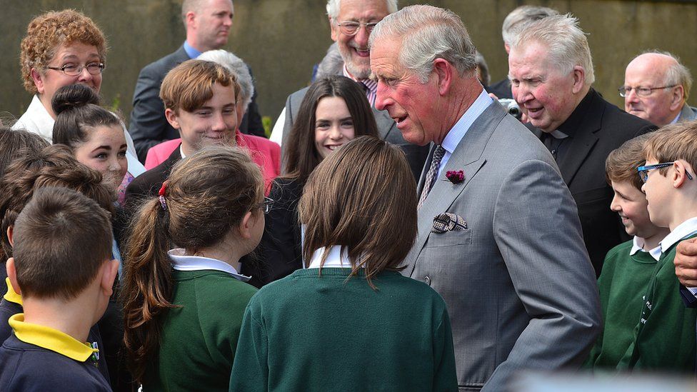 Prince Charles in Portaferry