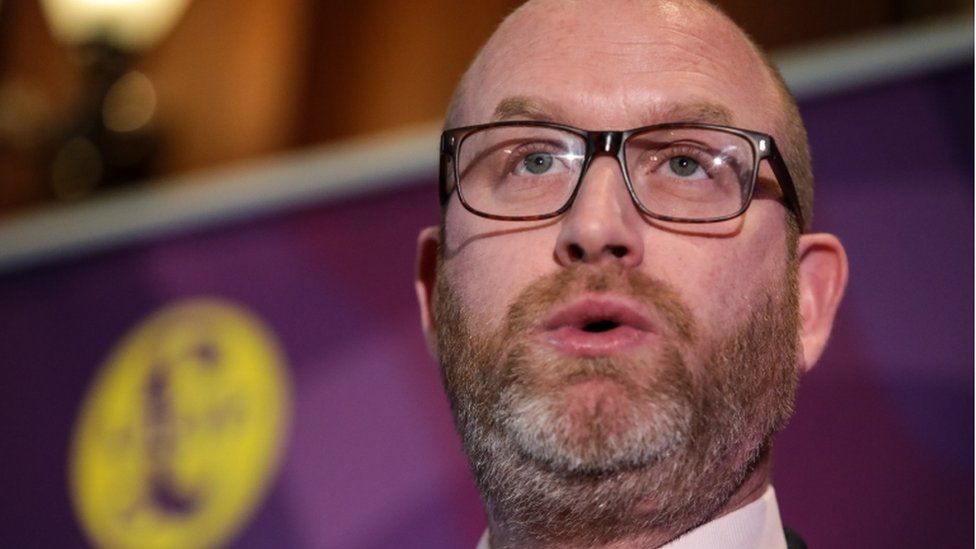 Paul Nuttall at UKIP's 2017 general election campaign launch