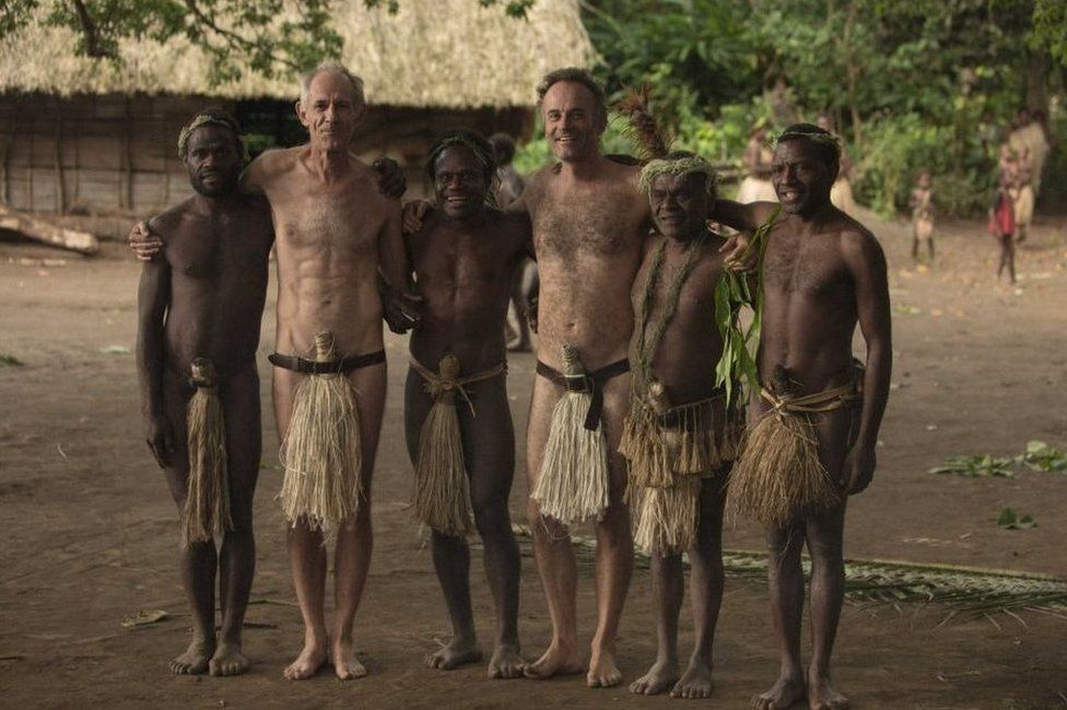 Picture of the making of the Vanuatu-set movie Tanna