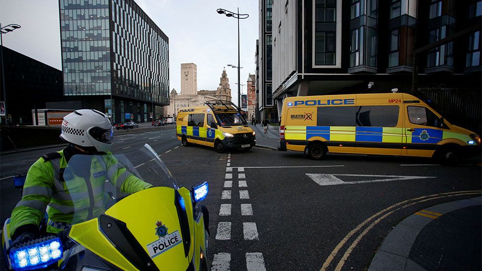 Thomas Cashman arriving in court in police vehicles