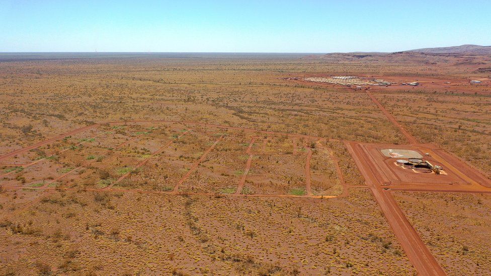 Rio Tinto's Gudai-Darri mine area in Western Australia