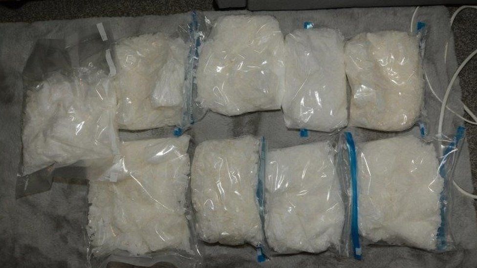 Crystal methamphetamine worth nearly £5m found at the flat in Leeds