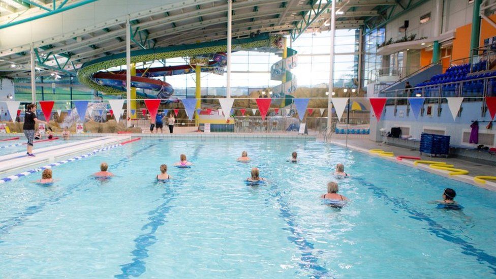 No timeline for National Sport Centre swimming pool tile repairs - BBC News