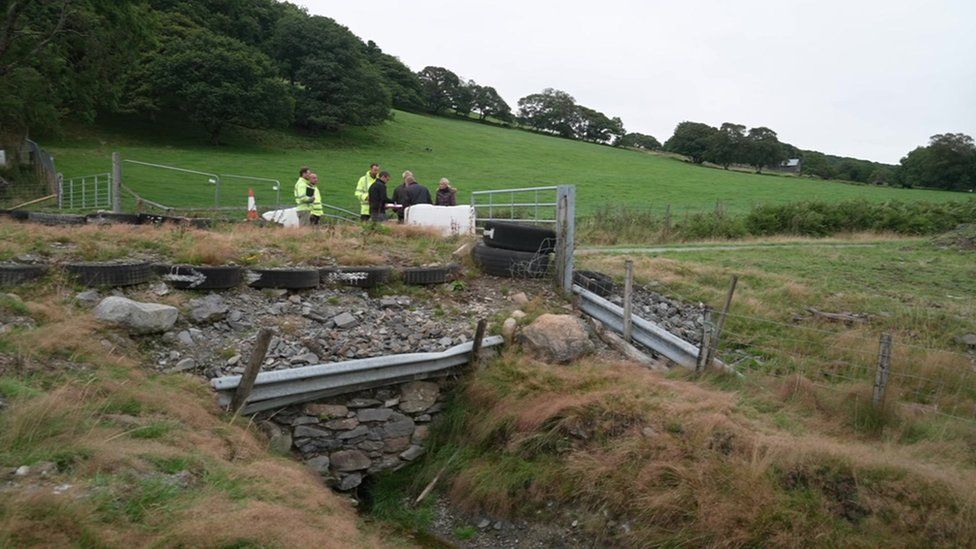 Contractors have been on site at the old Abbey Consols mine near Pontrhydfendigaid in Ceredigion where work starts next month on a £1.2million scheme to stop metal pollution from the mine getting into the nearby River Teifi