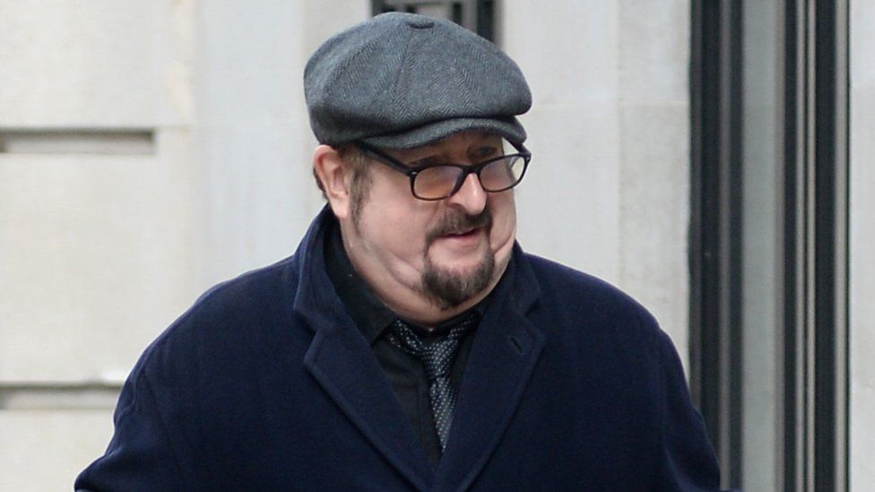Steve Wright arriving at BBC Radio 2 on March 5, 2018