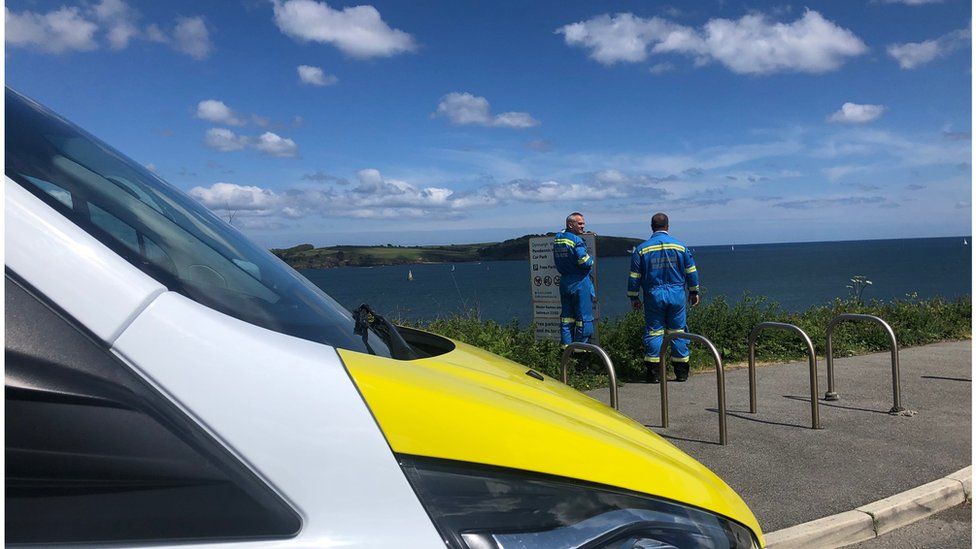 Missing Diver: Body Found In Search Off Falmouth - BBC News