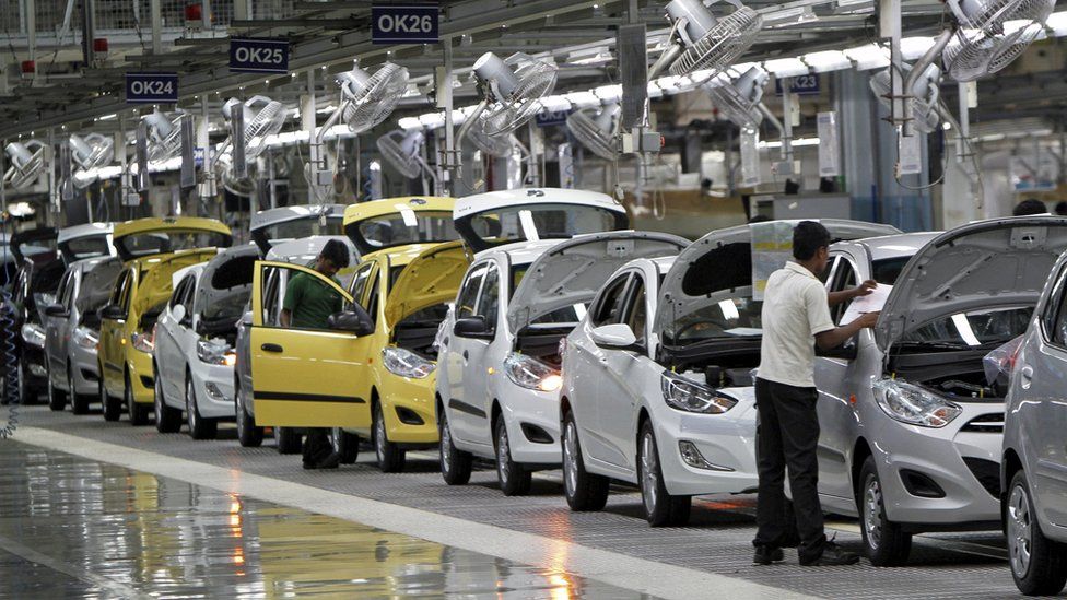 Car production in India