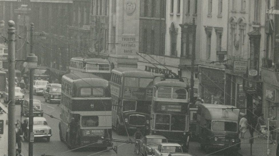 Cardiff then and now 60 years as capital city of Wales BBC News