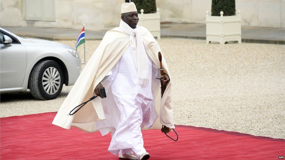 gambia president yaya jammeh