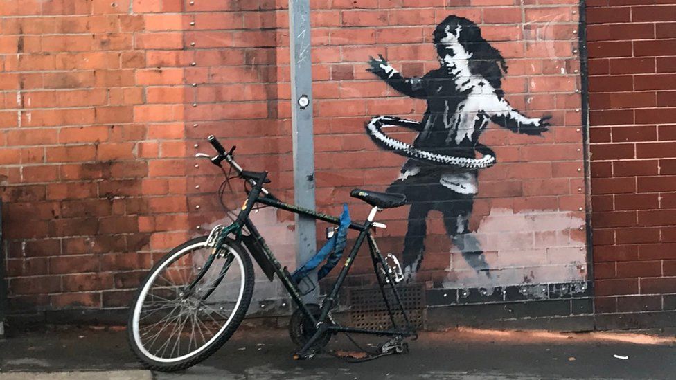 Bike and artwork