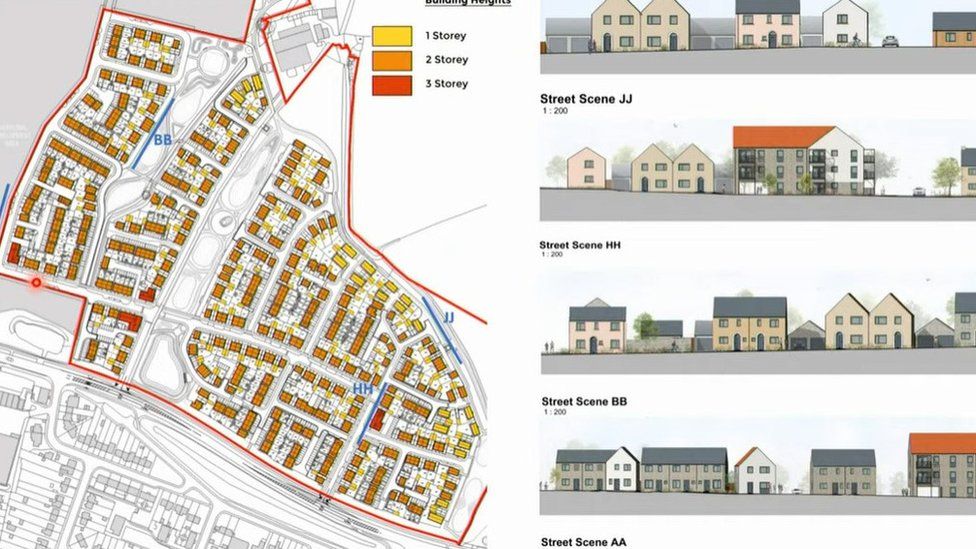 Weymouth new homes at Littlemoor approved BBC News