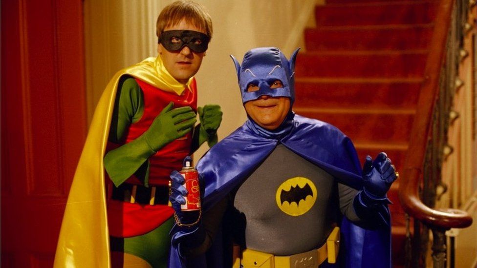 Robin and Batman - or Rodney and Del