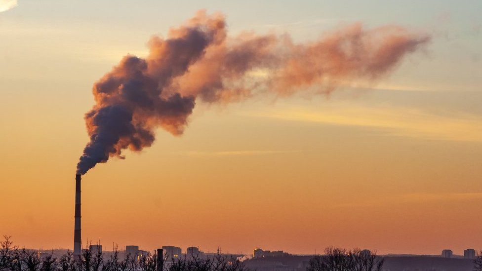 Smoking chimney