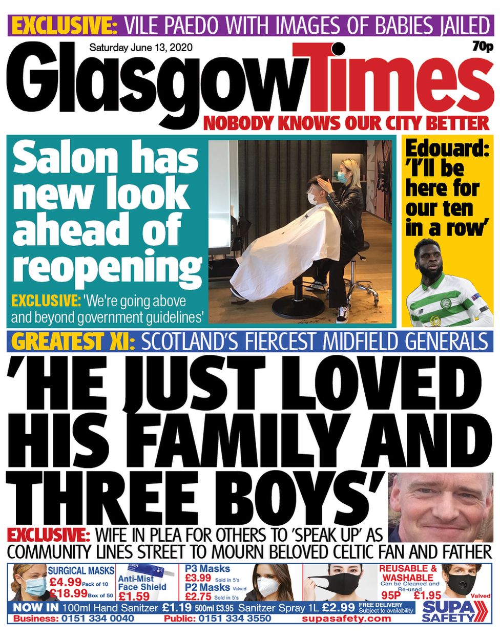 Scotland's papers: Economy shrinks 20% and back to school plans - BBC News