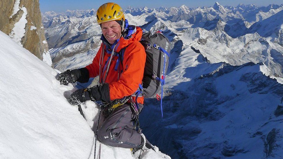 British mountaineer Mick Fowler