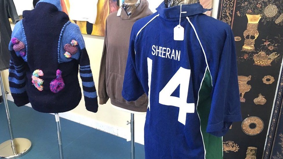 Ed Sheeran's clothes