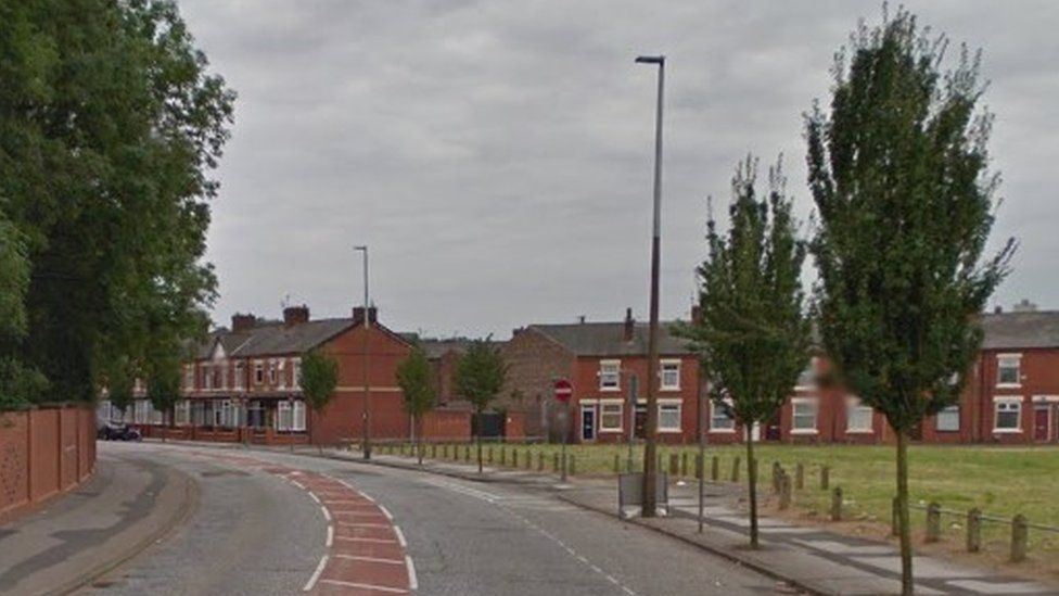 Salford 'hit and run' crash Pedestrian killed BBC News