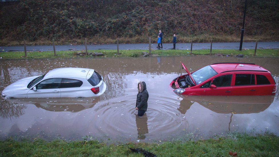 Flooding in Bristol, Nov 2016