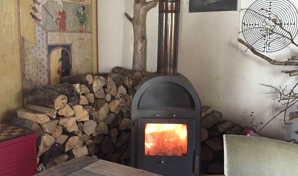 Wood-burning stove, file pic