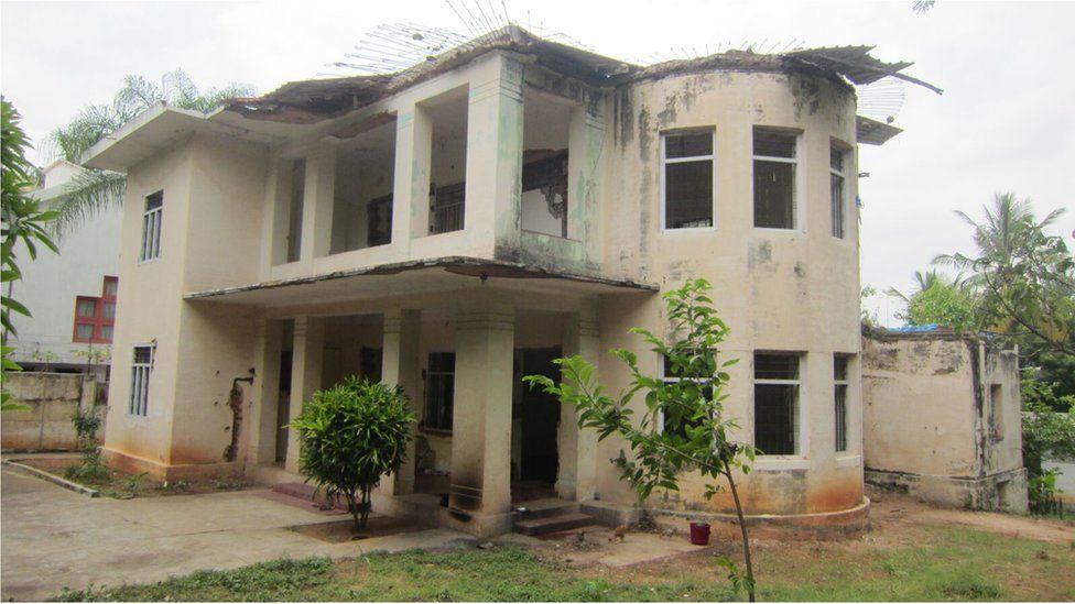 What is left of Narayan's house now