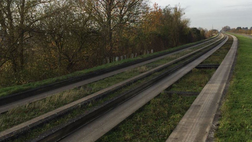 Guided busway
