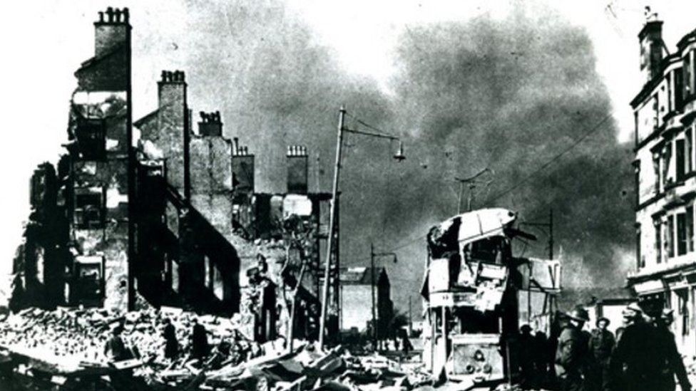 Services Remember Clydebank Blitz On 75th Anniversary - BBC News