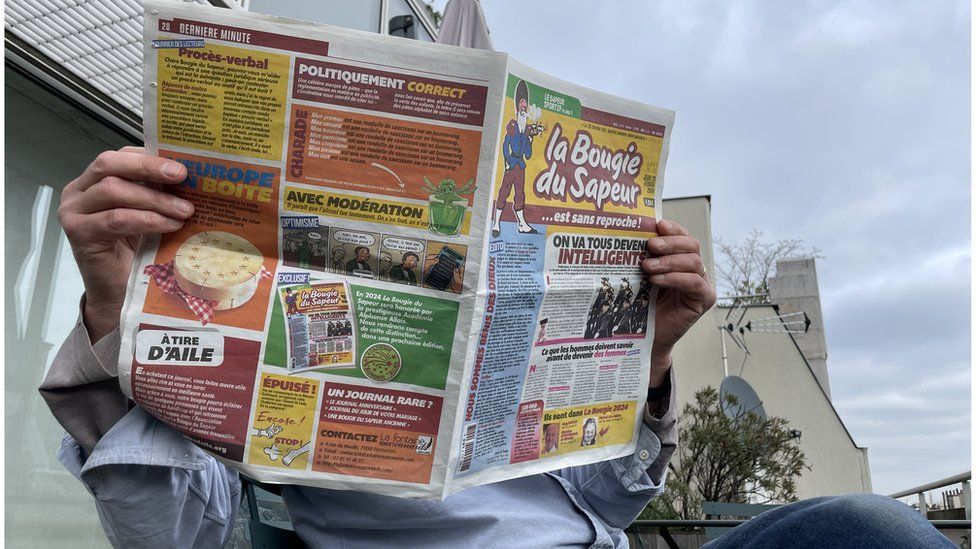 French readers enjoy world’s only leap year newspaper