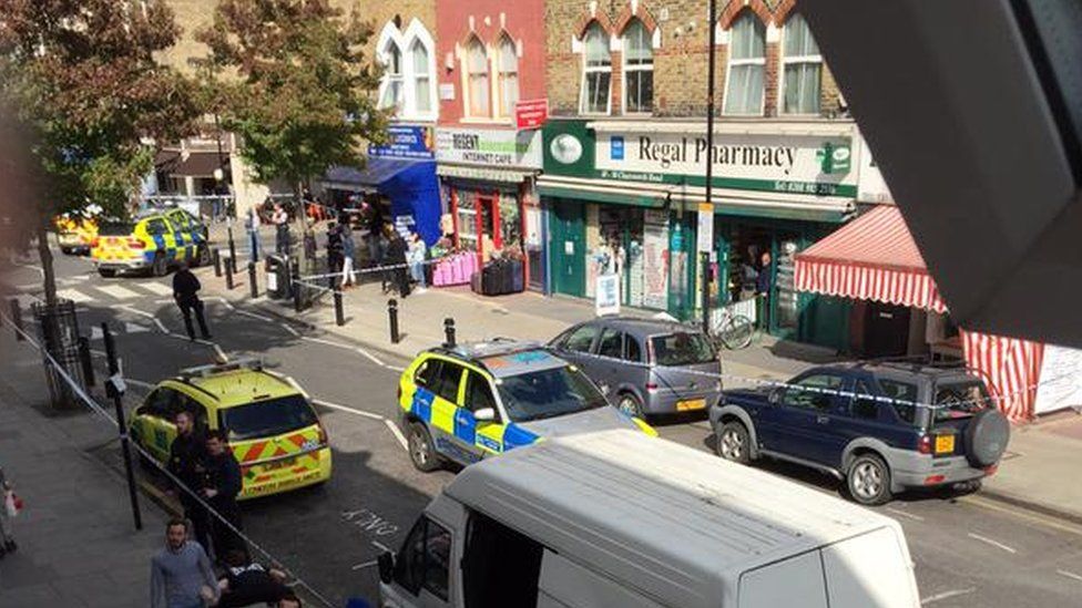 Man shot dead in east London street BBC News