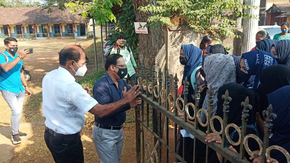 Students at Kundapur government PU college