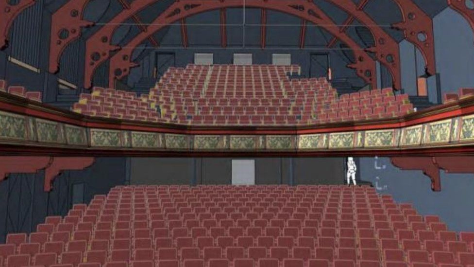 Artist impression of the proposed auditorium