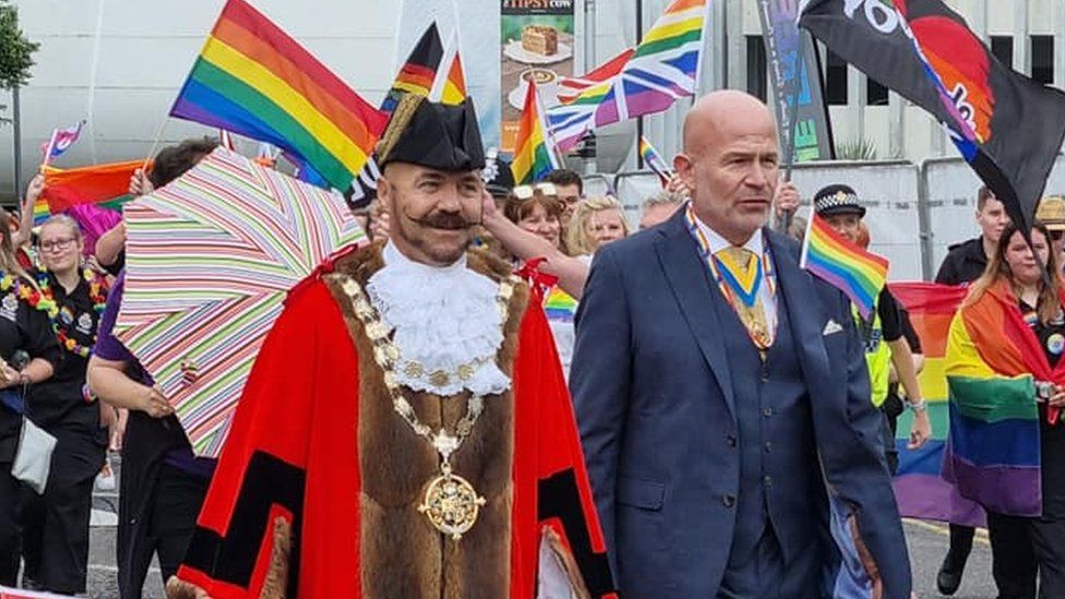 Bournemouth Pride festival celebrates NHS staff and key workers BBC News