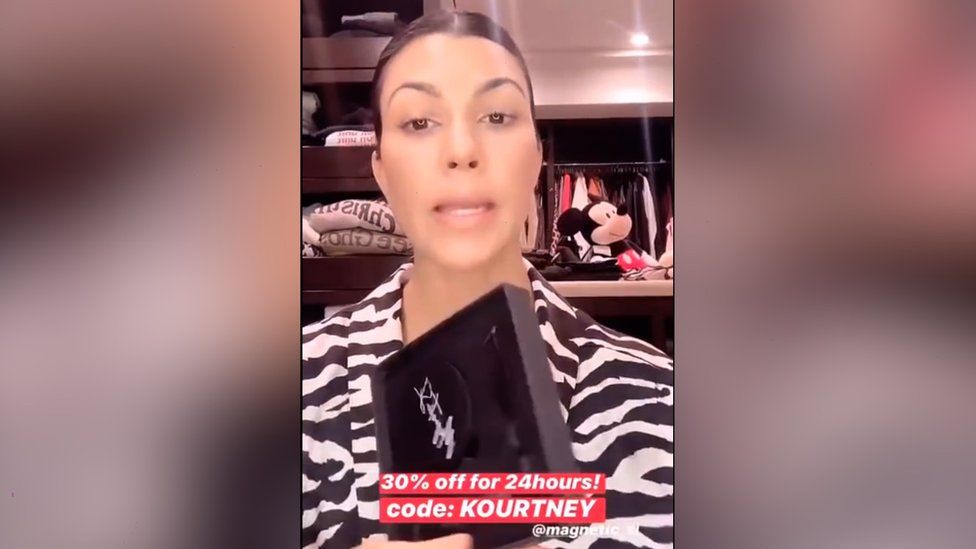 Kourtney Kardashian Instagram video