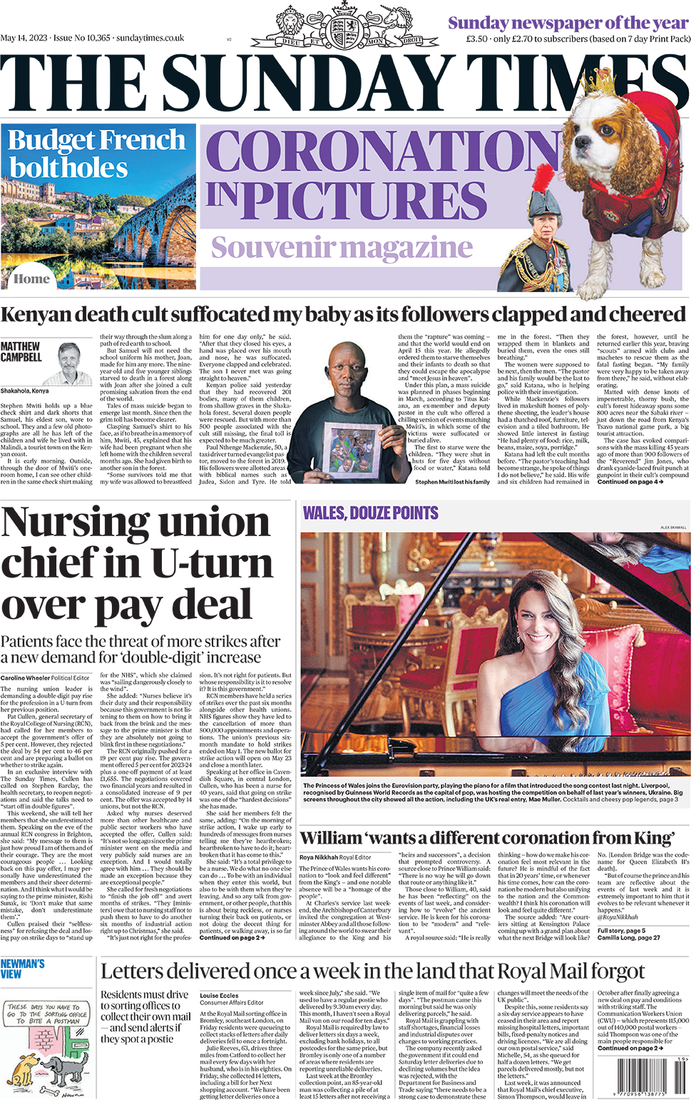Nursing union 'Uturn' and the 'Princess of Scales' BBC News