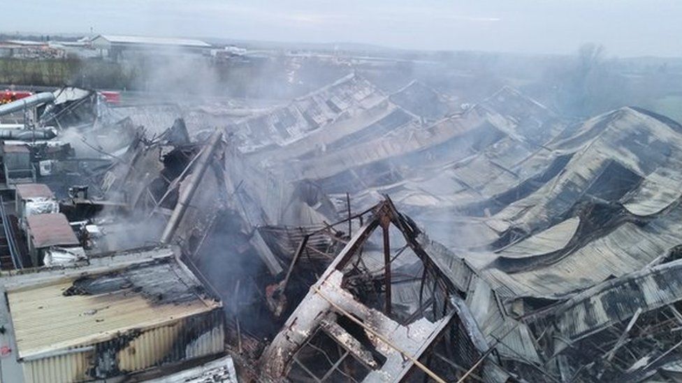 Dowty Propellers builds new Gloucester base after 2015 fire BBC News