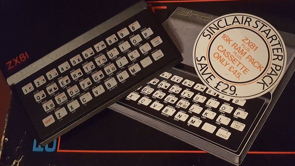 ZX81 computer and box