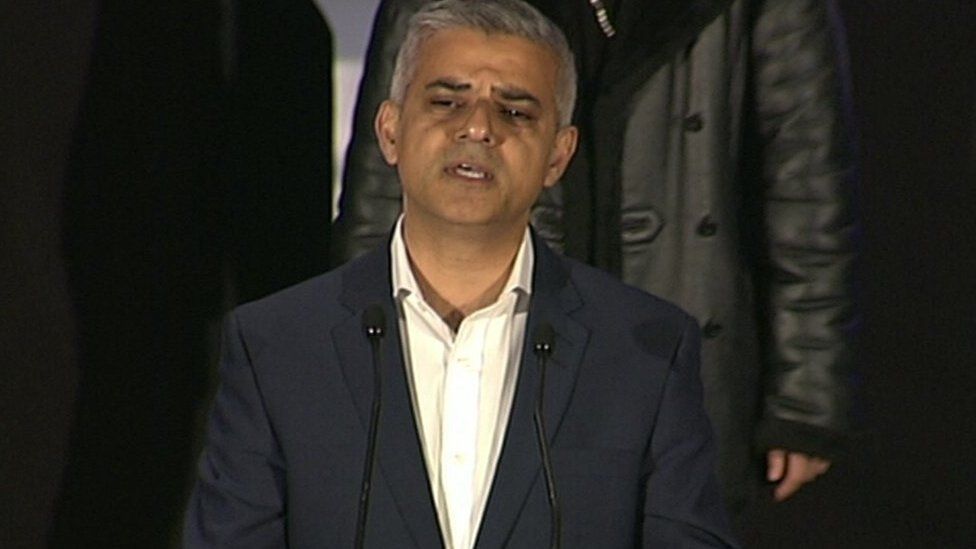 London Mayor Sadiq Khan