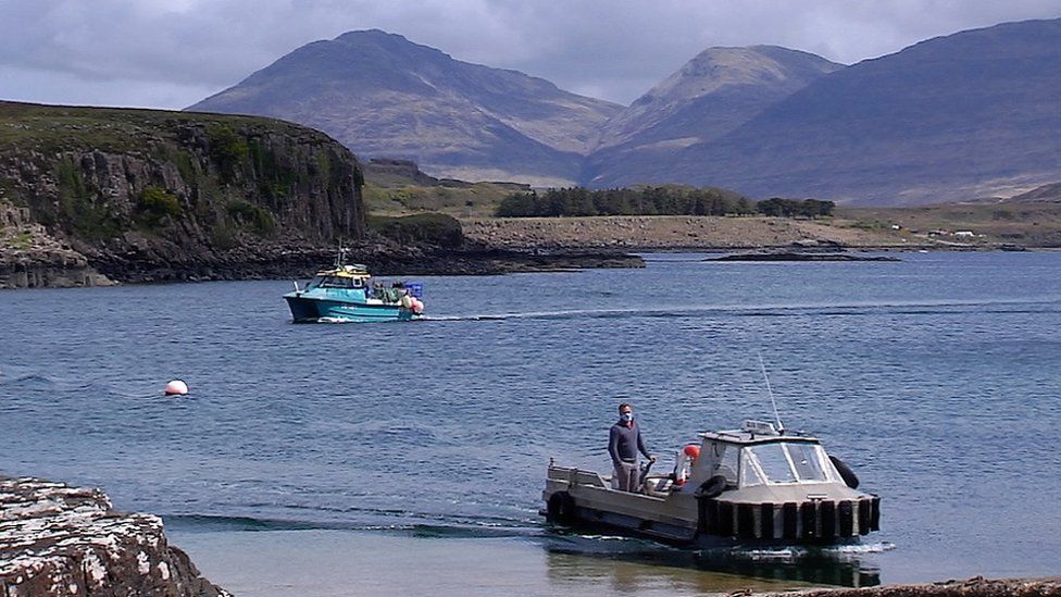 Ulva's drive towards all electric vehicles BBC News