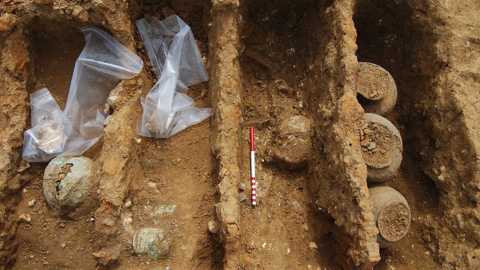 Iron Age grave near Chichester