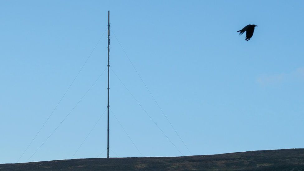 The Bilsdale transmitter