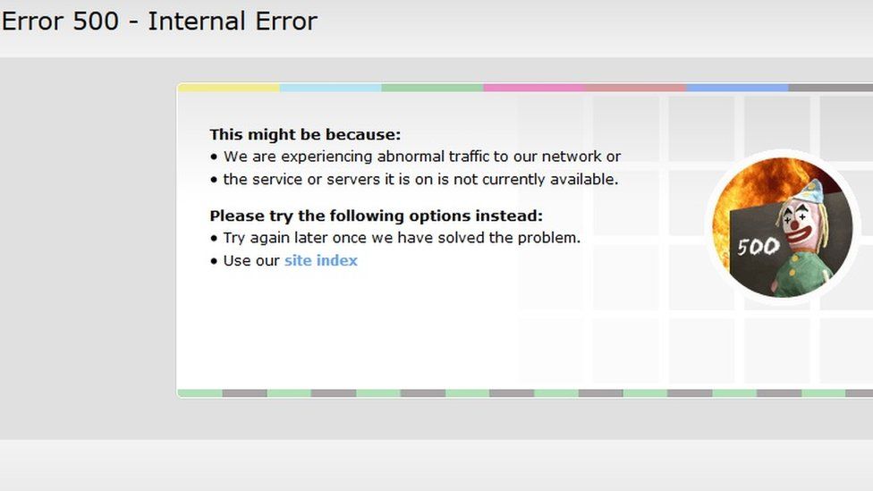 Web Attack Knocks Bbc Websites Offline Bbc News 
