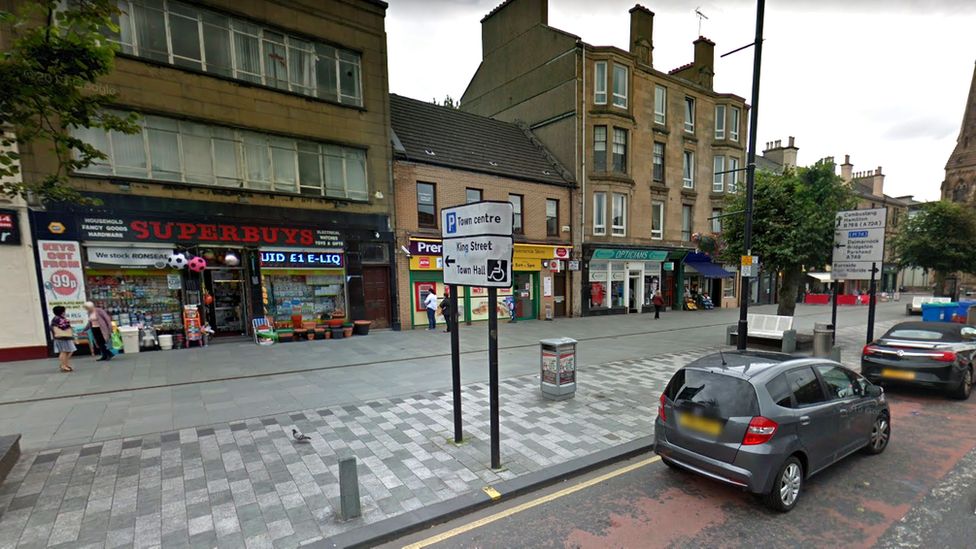 Two men stabbed in Rutherglen street attacks BBC News