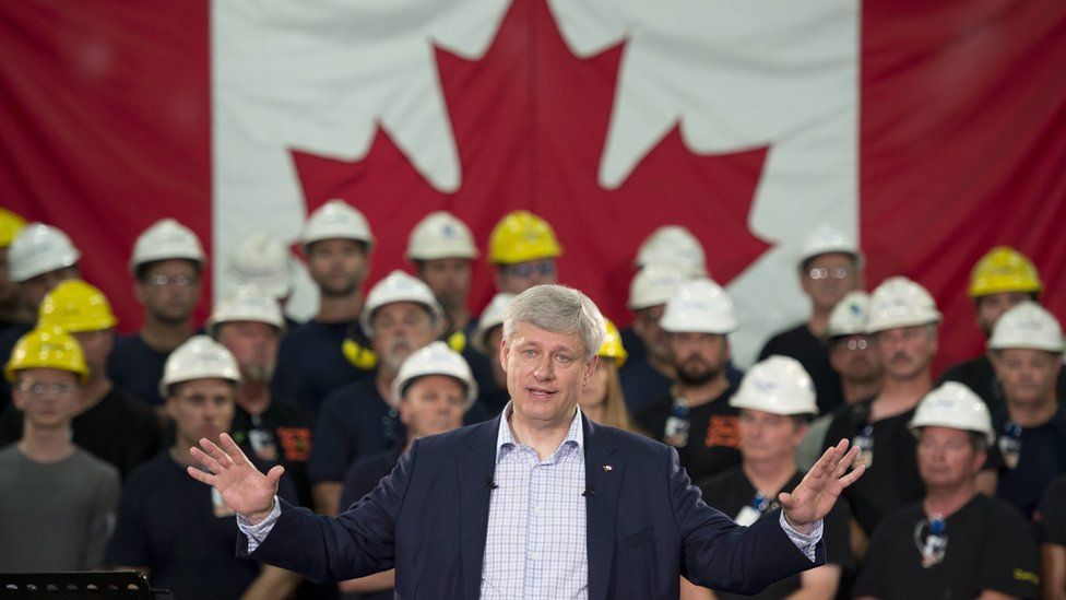 Profile Stephen Harper, exprime minister of Canada BBC News