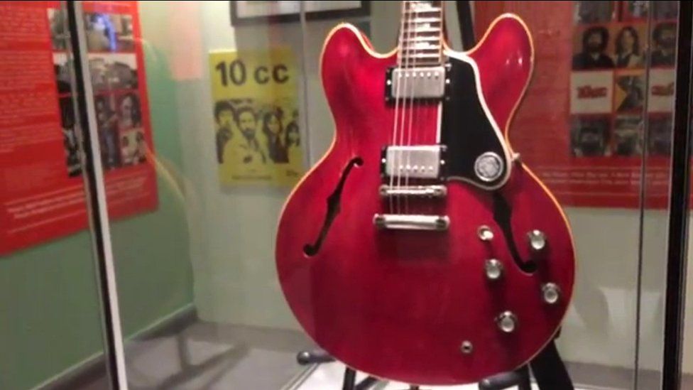 Eric Stewart's guitar