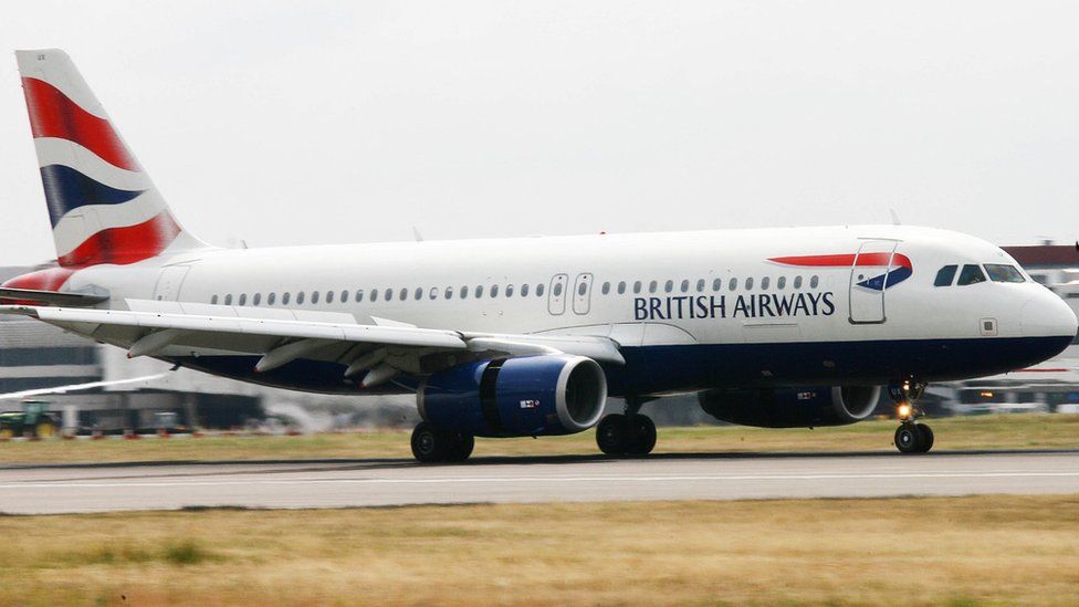 A British Airways A320